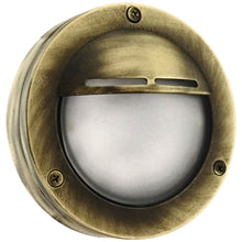 Cowl Brass bulkhead Round outdoor waterproof light Nautical marine wall lamp - BrooTzo