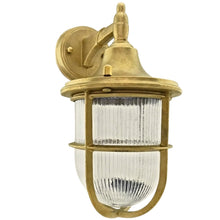 Elbe Brass Bulkhead Wall Sconce Outdoor Indoor lamp Light Marine Wall lamp Industrial Vintage LED - BrooTzo