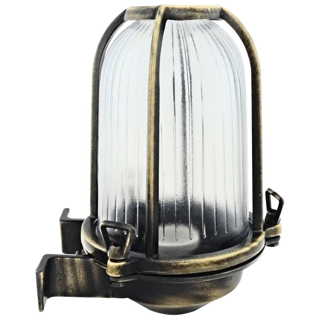 Fanari Brass bulkhead outdoor waterproof sconce lamp light Nautical marine boat wall lamp - BrooTzo